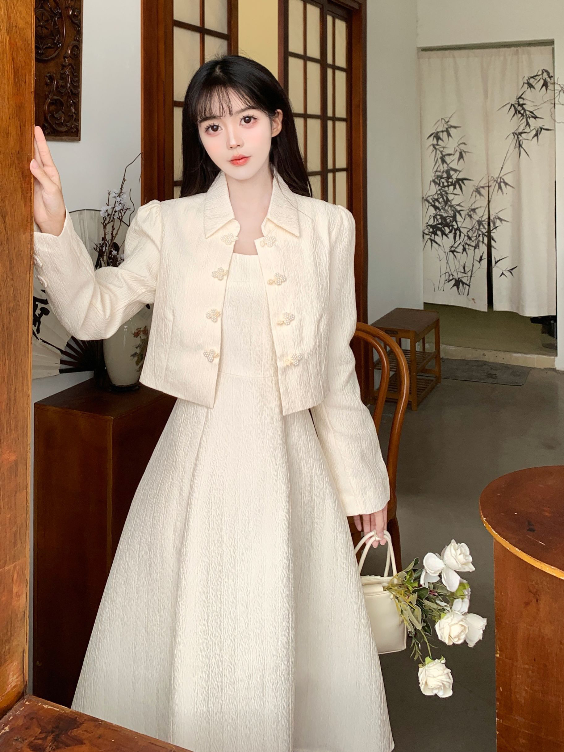 Korean Tea Set - Herbst-Winter-Tee-Serie: Koreanischer Drama-Stil, chinesisches Neues Mittelklasse-Mädchen-Set,