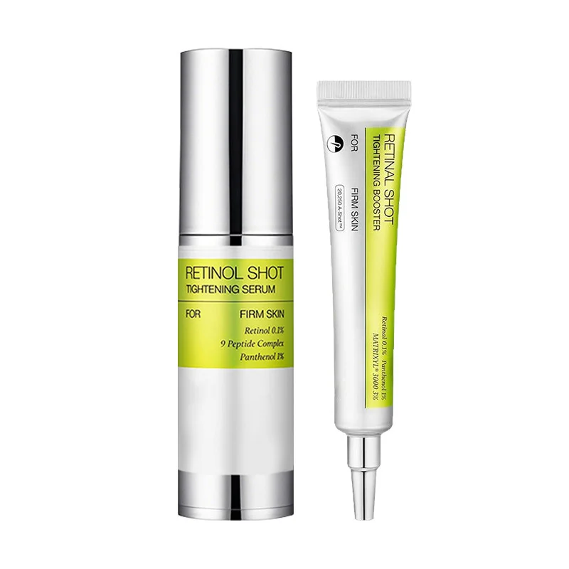 Korean Skincare Routine - Retinol Peptid Augenserum Set Straffende Augenpflege