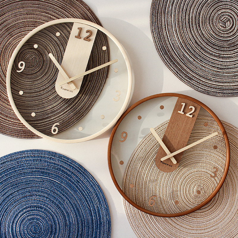Korean Lifestyle Aesthetic - Design Europäische Uhr Wand Ästhetische Innen