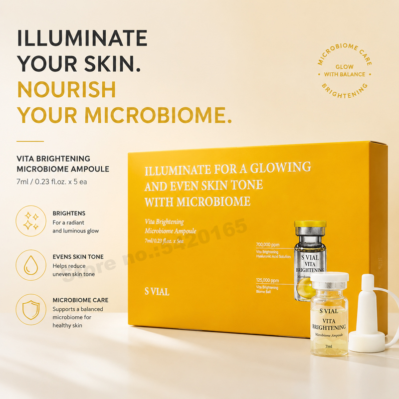Korean Skincare Routine - Vitamin C für das Gesicht: Dermapen-Serum-Ampullen-Set