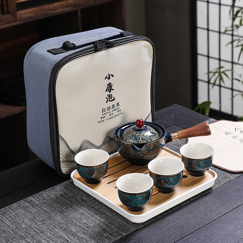 Korean Tea Set - Chinesisches kung fu teeset sand keramik