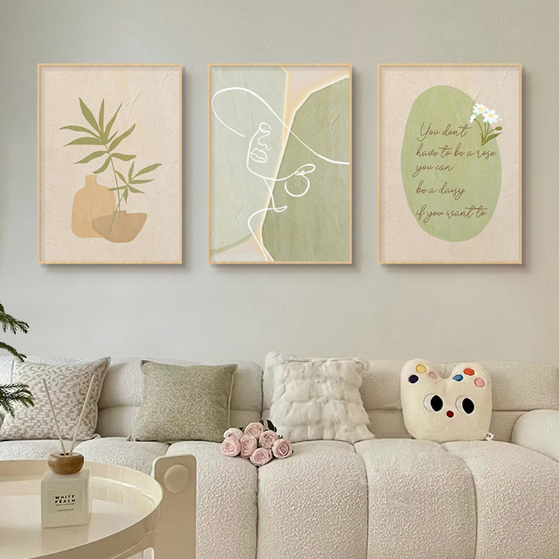 Holzfarbenes Abstraktes Linien – Korean Lifestyle Aesthetic Bewertung und Preis