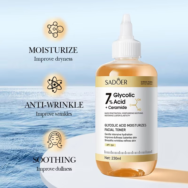 SADOER Glykolsäure-Toner Gesic – Essence Serum Toner Bewertung und Preis