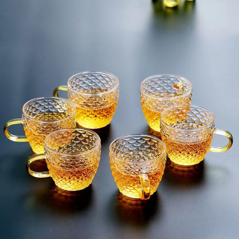 Glas Tee Tassen kleine Cups Ho – Korean Tea Set Bewertung und Preis