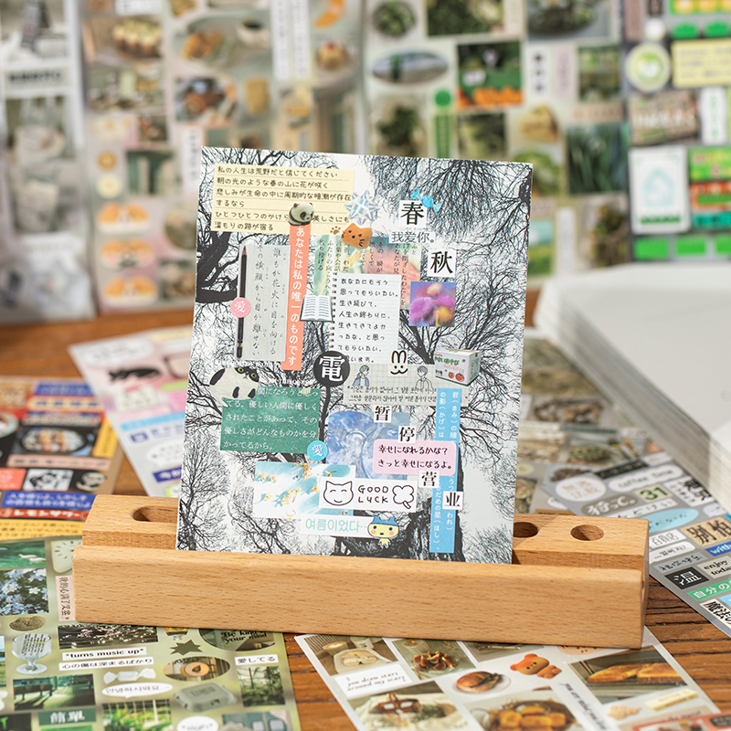 30 Blatt Aufkleberbuch Nebel R – Korean Lifestyle Book Bewertung und Preis