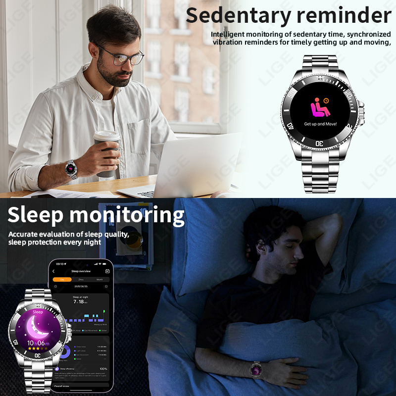 LIGE Smartwatch im neuen Luxus – Korean Men Lifestyle Bewertung und Preis