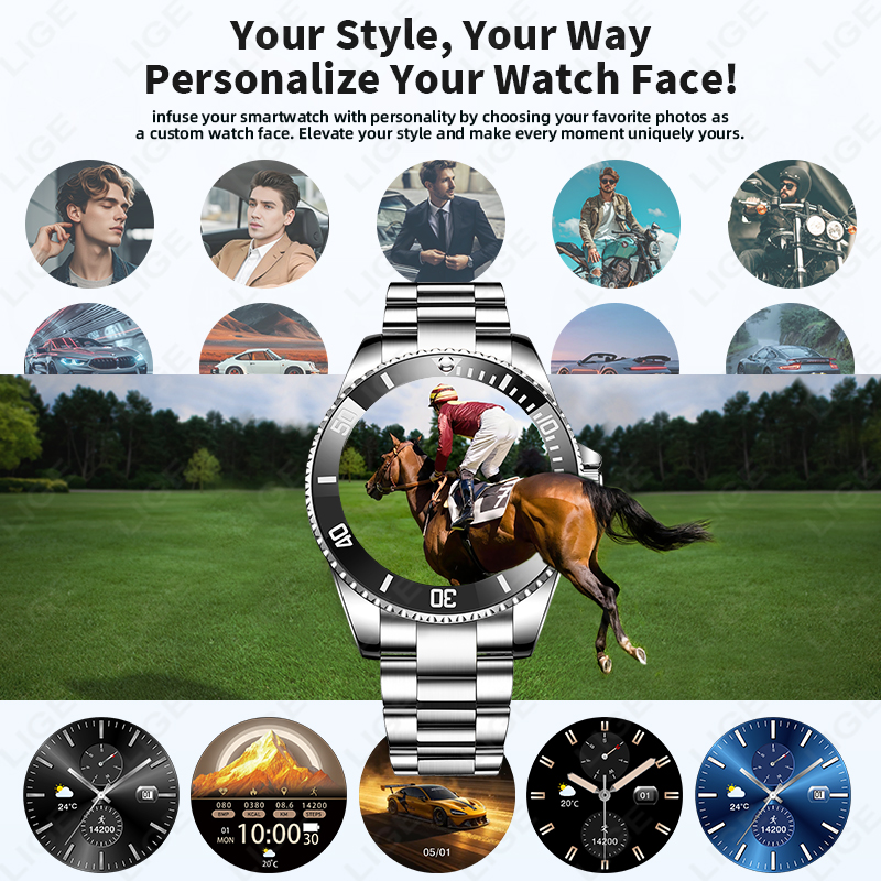 LIGE Smartwatch im neuen Luxus – Korean Men Lifestyle Bewertung und Preis