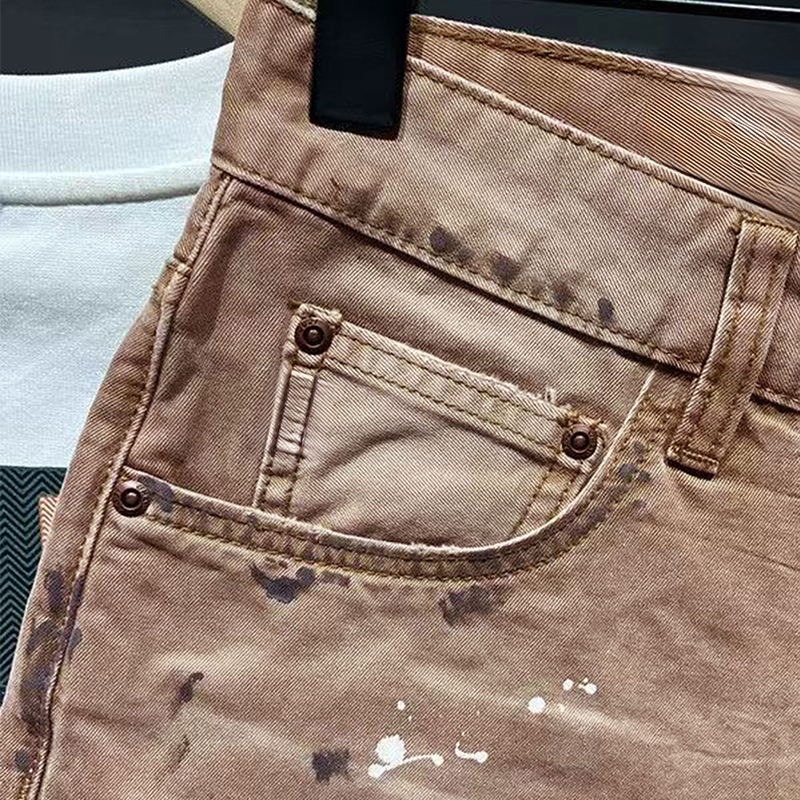Hip-Hop Streetwear Herren-Jean – Korean Lifestyle Bewertung und Preis