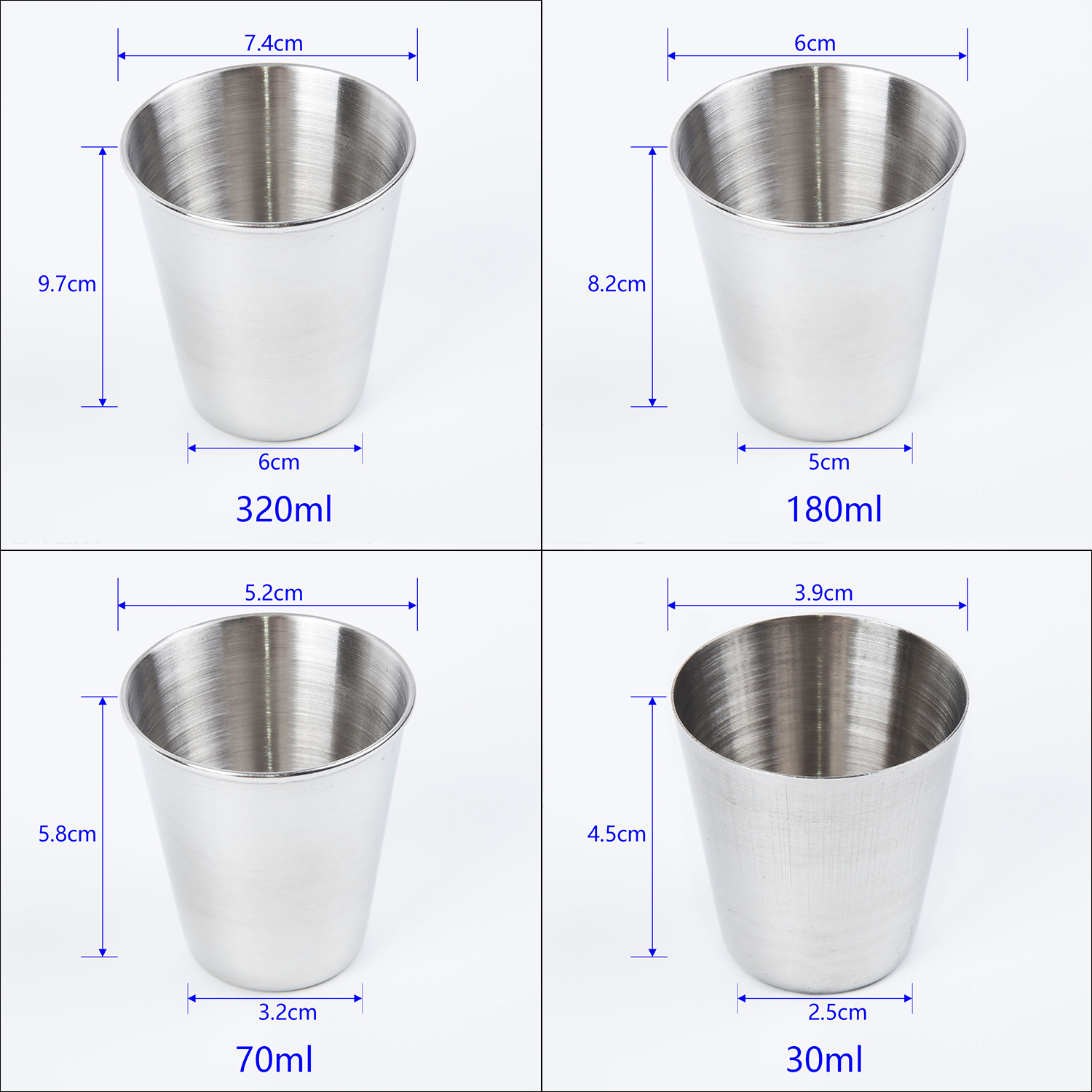 Edelstahl Metall Tasse Bier Ta – Korean Tea Set Bewertung und Preis