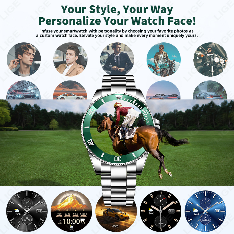 LIGE 2026 Style Luxus Smartwat – Korean Men Lifestyle Bewertung und Preis