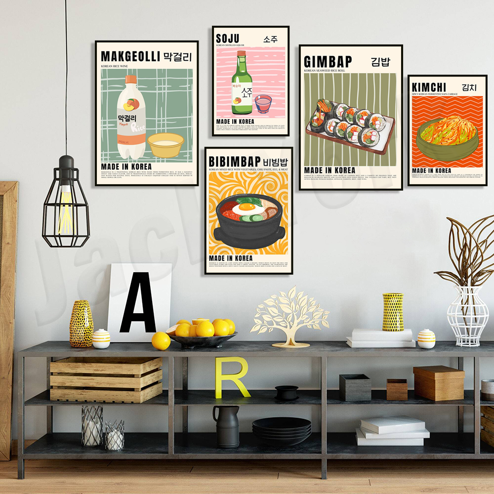 Koreanisches Essen Vintage Soj – Korean Lifestyle Aesthetic Bewertung und Preis