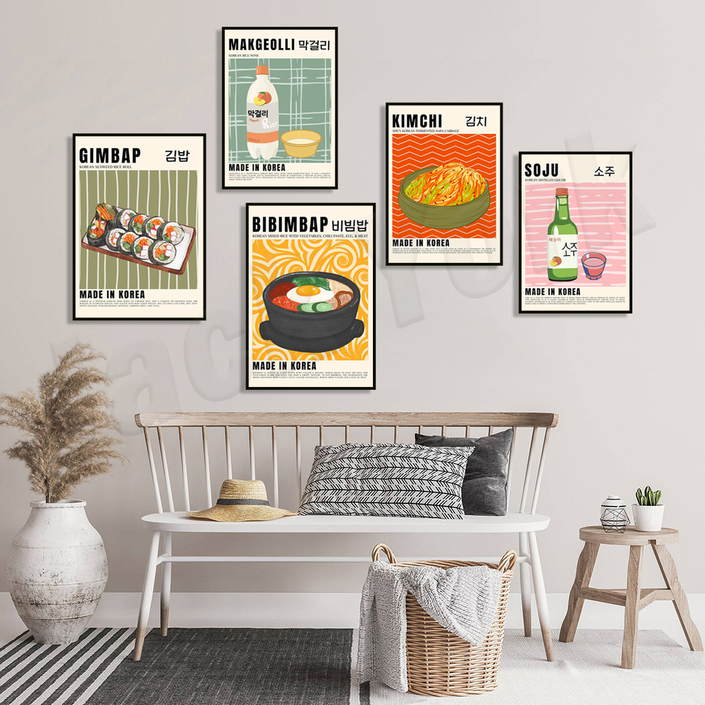 Koreanisches Essen Vintage Soj – Korean Lifestyle Aesthetic Bewertung und Preis