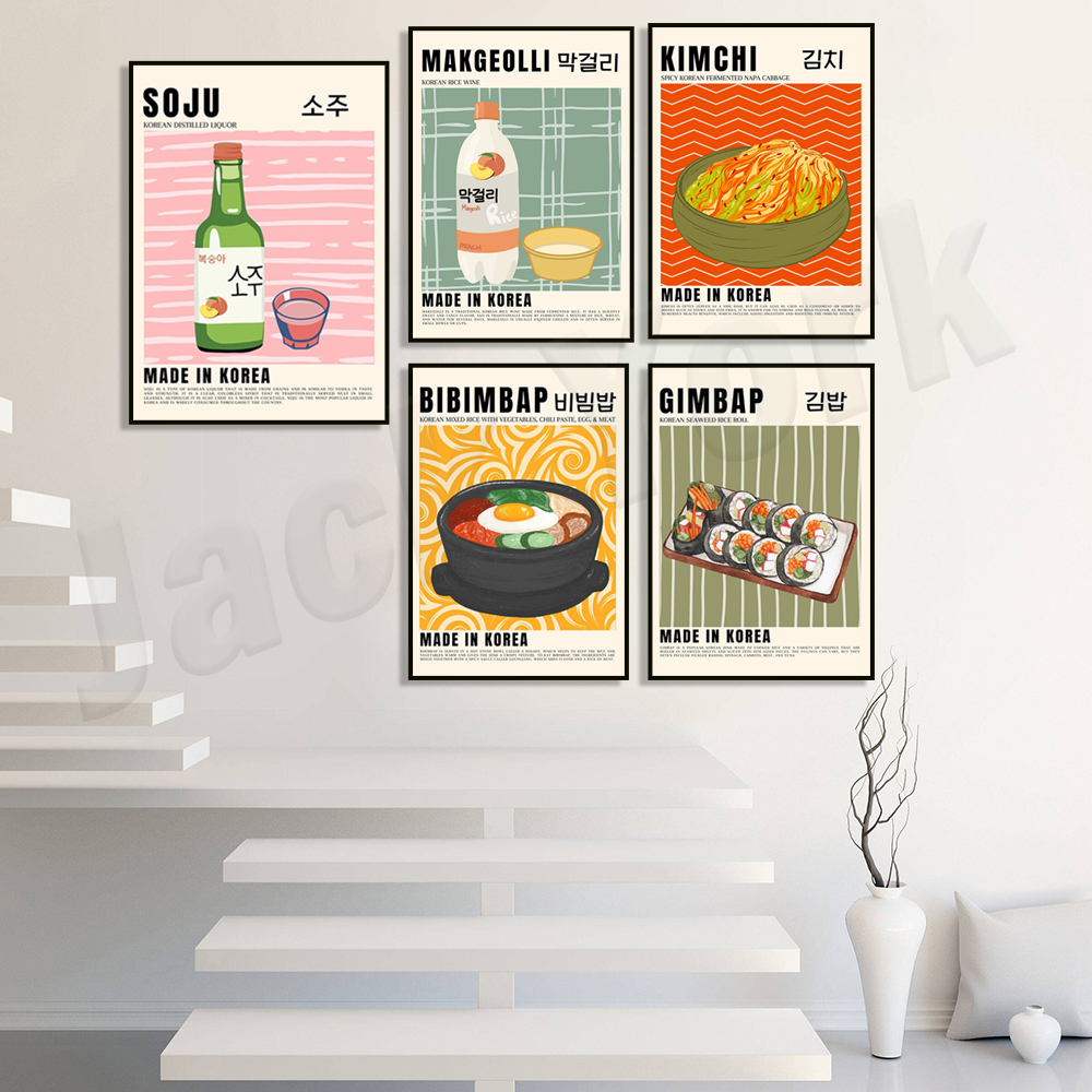 Koreanisches Essen Vintage Soj – Korean Lifestyle Aesthetic Bewertung und Preis