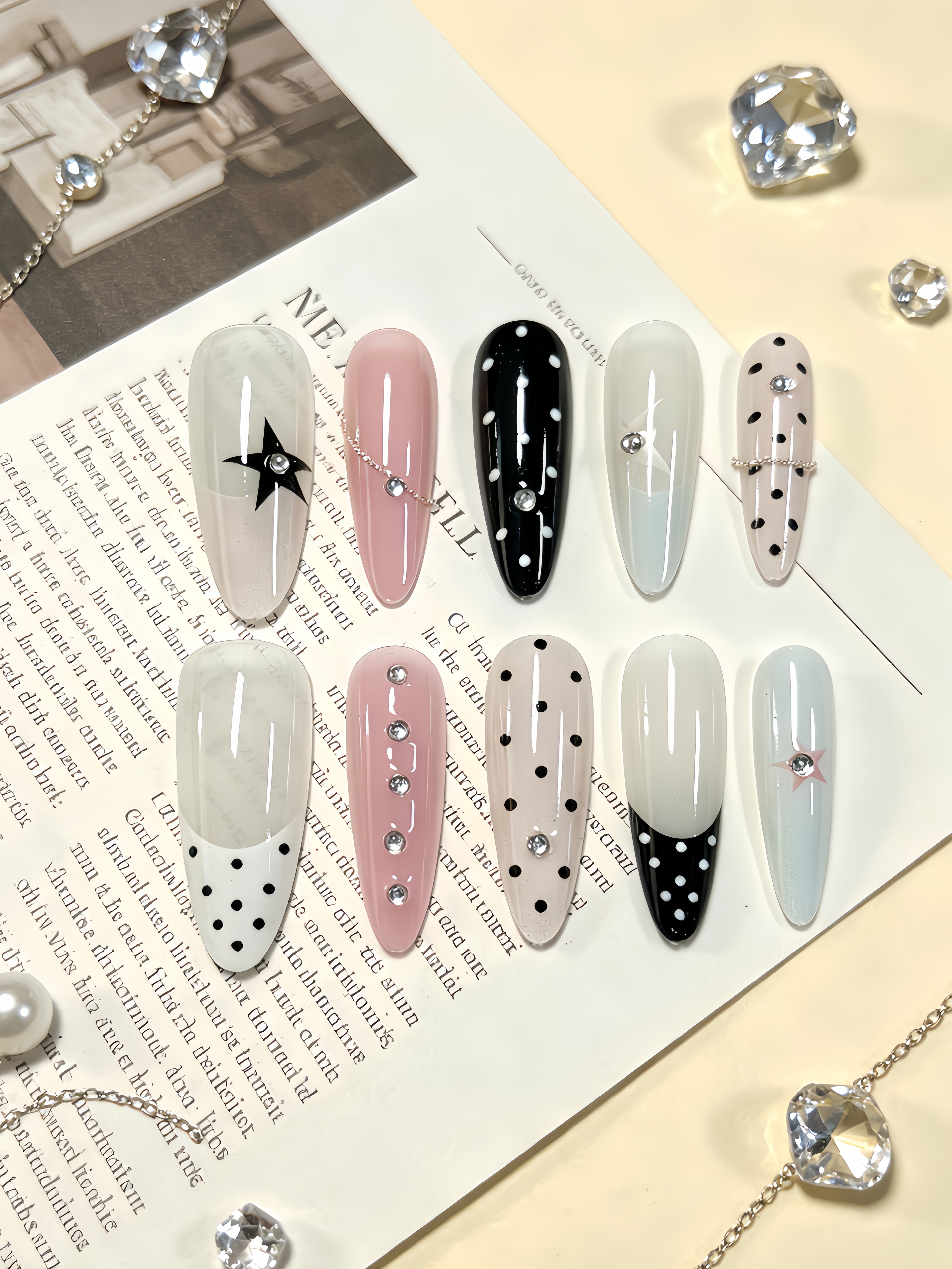 10 mittellange, tropfenförmige – Korean Lifestyle Instagram Bewertung und Preis