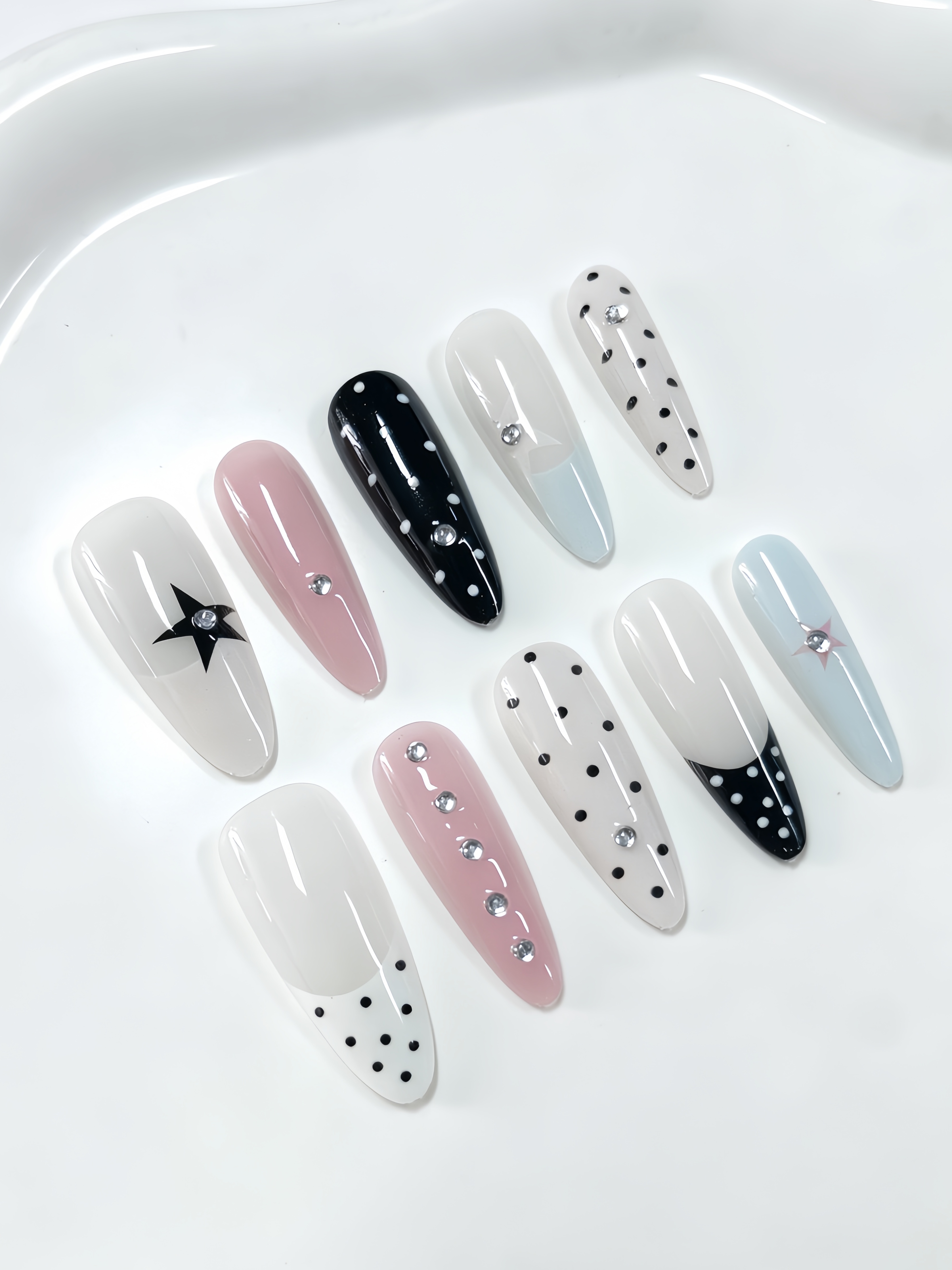 10 mittellange, tropfenförmige – Korean Lifestyle Instagram Bewertung und Preis
