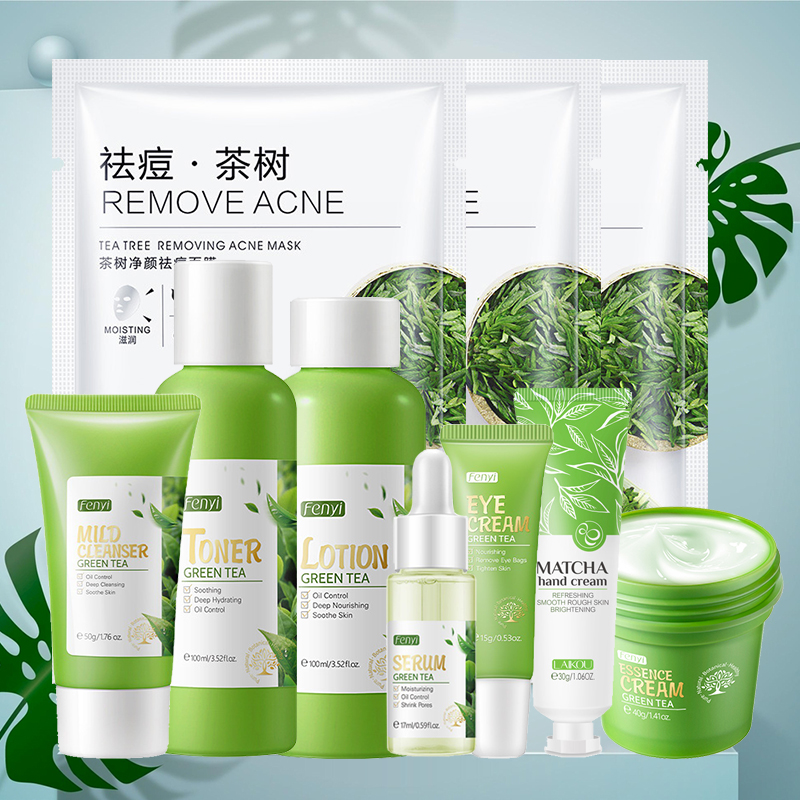 Gesichtspflege-Set Sakura / Gr – Korean Tea Set Bewertung und Preis