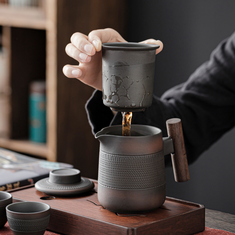 High-end Lila Keramik RetroTee – Korean Tea Set Bewertung und Preis