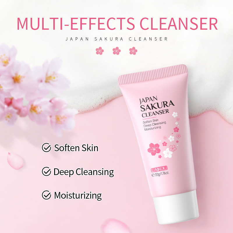 Japan Sakura Gesichtsreiniger  – Korean Skincare Routine Bewertung und Preis