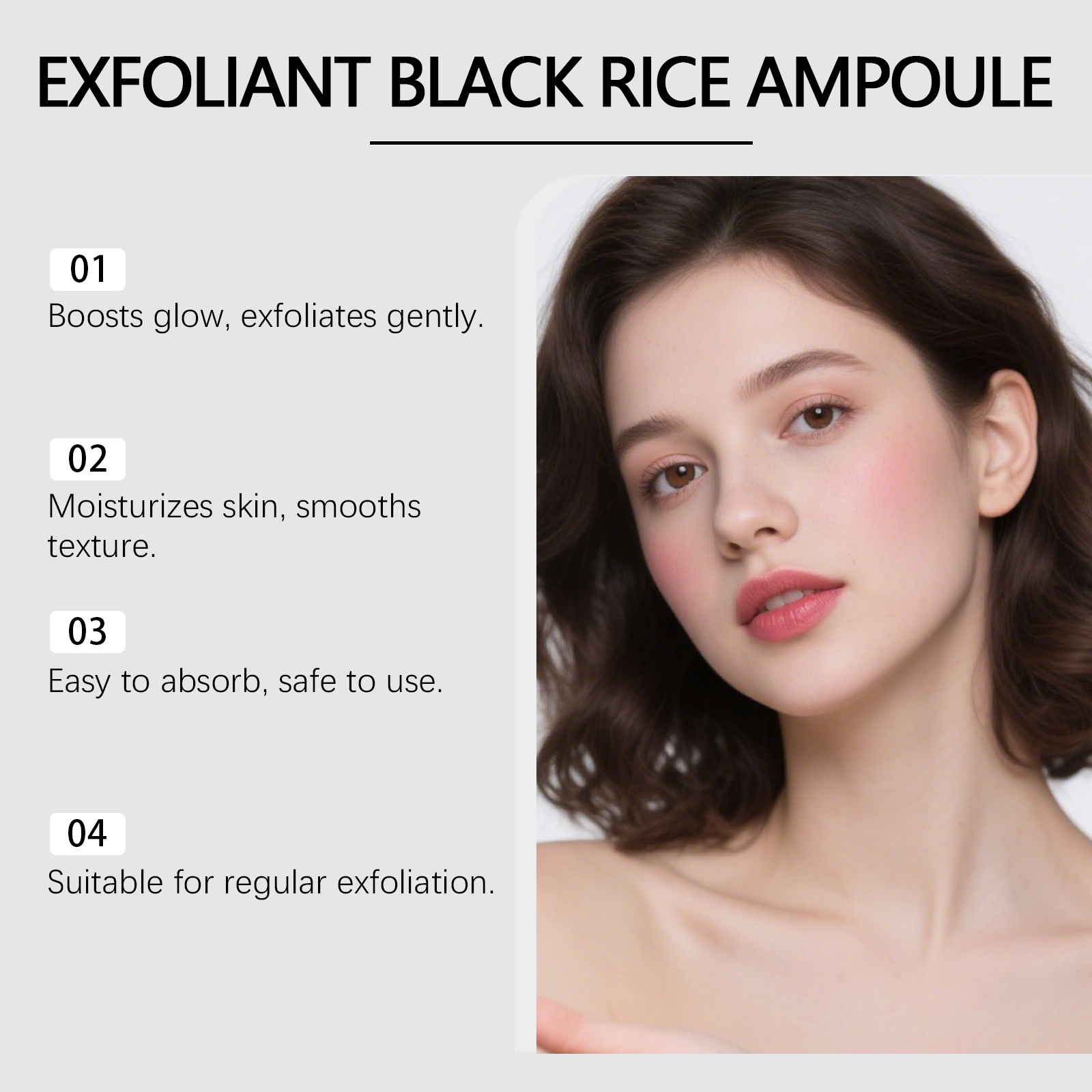 Glow Rice Ampoule White Black  – Essence Serum Toner Bewertung und Preis