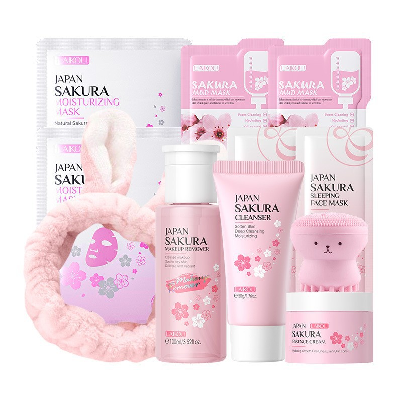 Koreanisches Sakura-Hautpflege – Korean Skincare Routine Bewertung und Preis